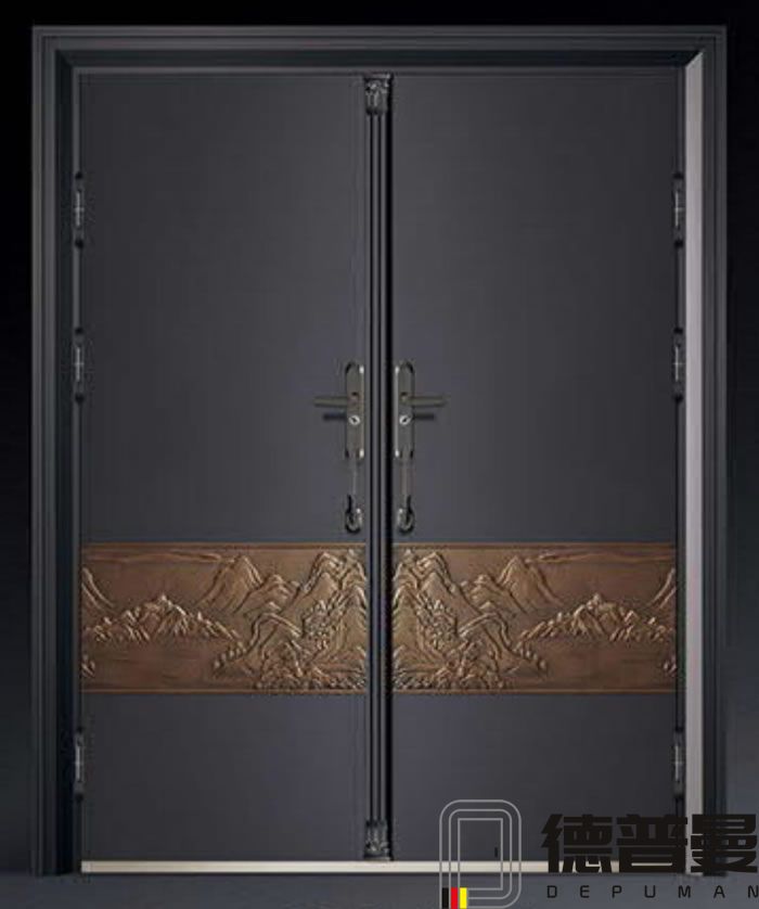 鋅合金別墅模壓門(mén)廠家