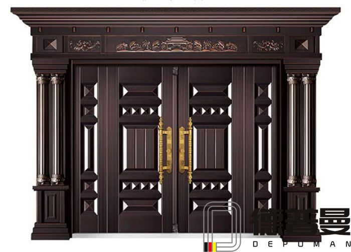 別墅鋅合金模壓門(mén)