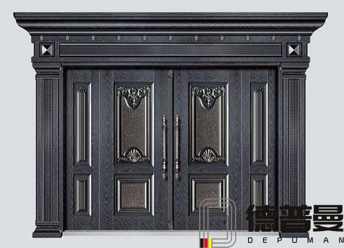 豪華別墅鋅合金拼接門(mén)